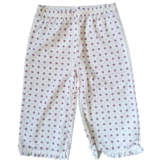 NWT Carter's Baby Girls 2-PC Pajamas Sleepwear Kids Floral PJ L/S Ruffle… - Picture 5 of 6